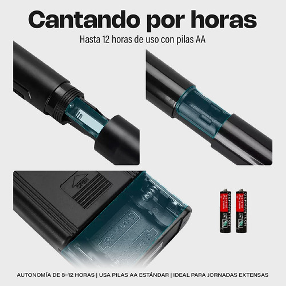 Micrófonos Inalámbricos Profesionales Karaoke Kit 3 Canales 7