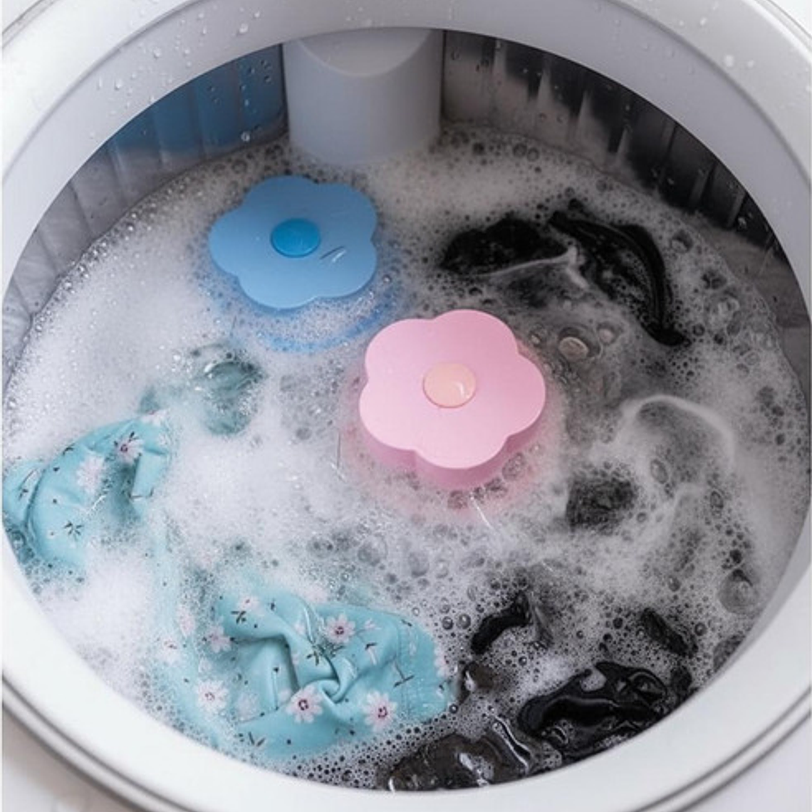 Removedor Quita Pelos Mascotas Lavadora Perros Ropa Sofas Color Rosado 6