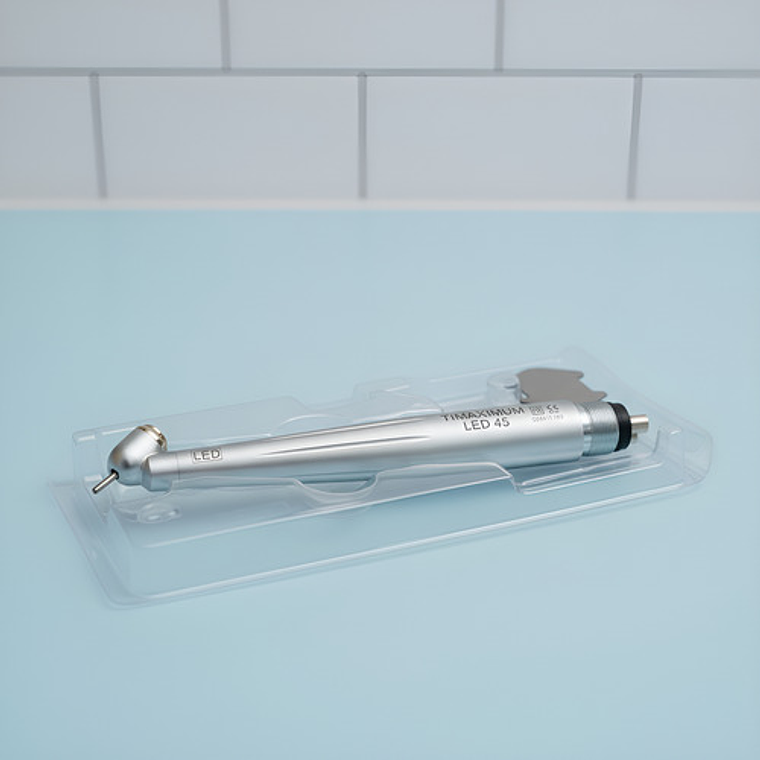 Turbina Dental Led 45° Timaximum Especial 3ros Molares Nk 2