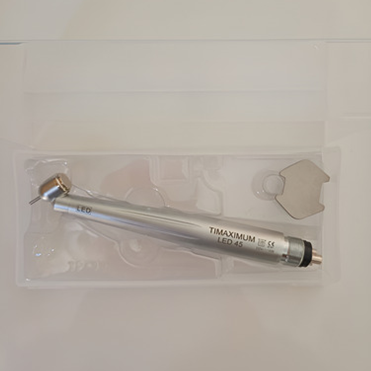 Turbina Dental Led 45° Timaximum Especial 3ros Molares Nk 5