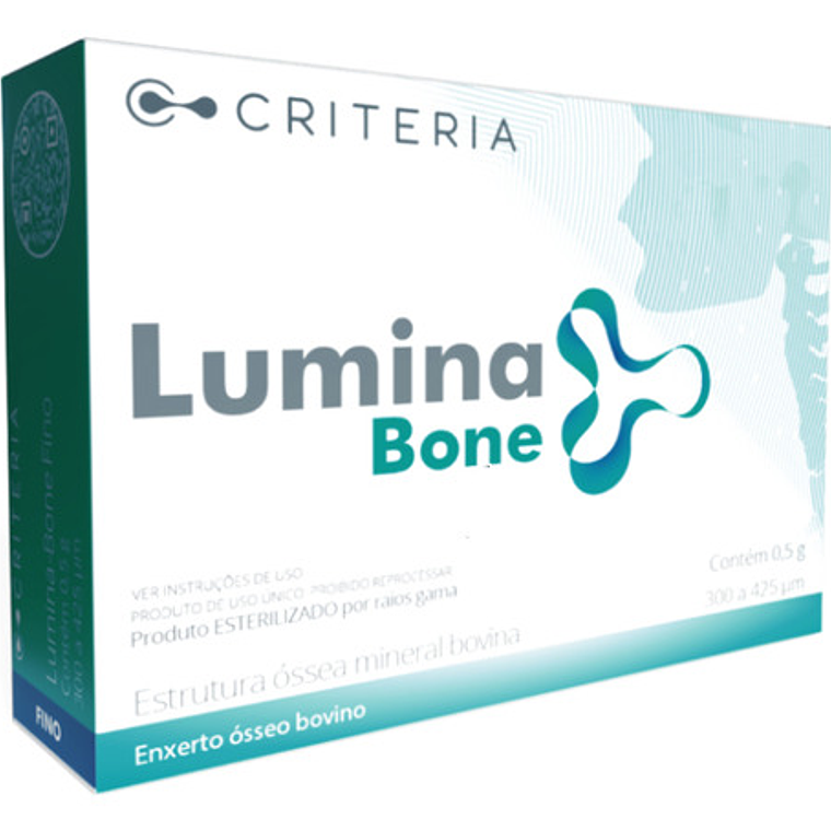 Lumina Bone Injerto Bovino Dental Marca Criteria 0.5g 3