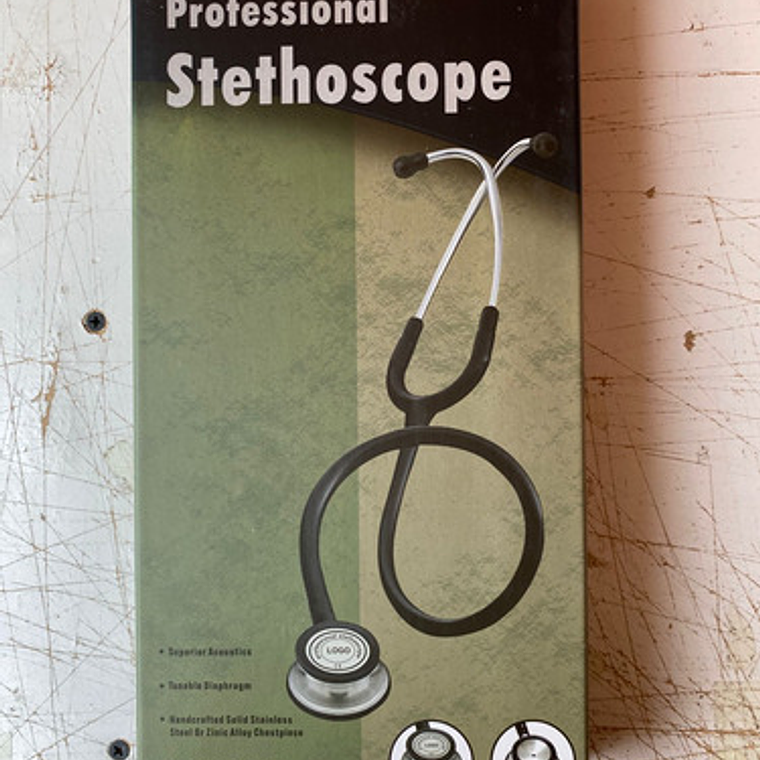 Estetoscopio Dual Premium Negro Tornasol Edición Especial 7