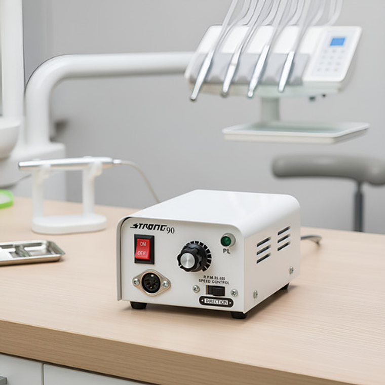 Micromotor Eléctrico Salida Dental / Podología Strong 90 3