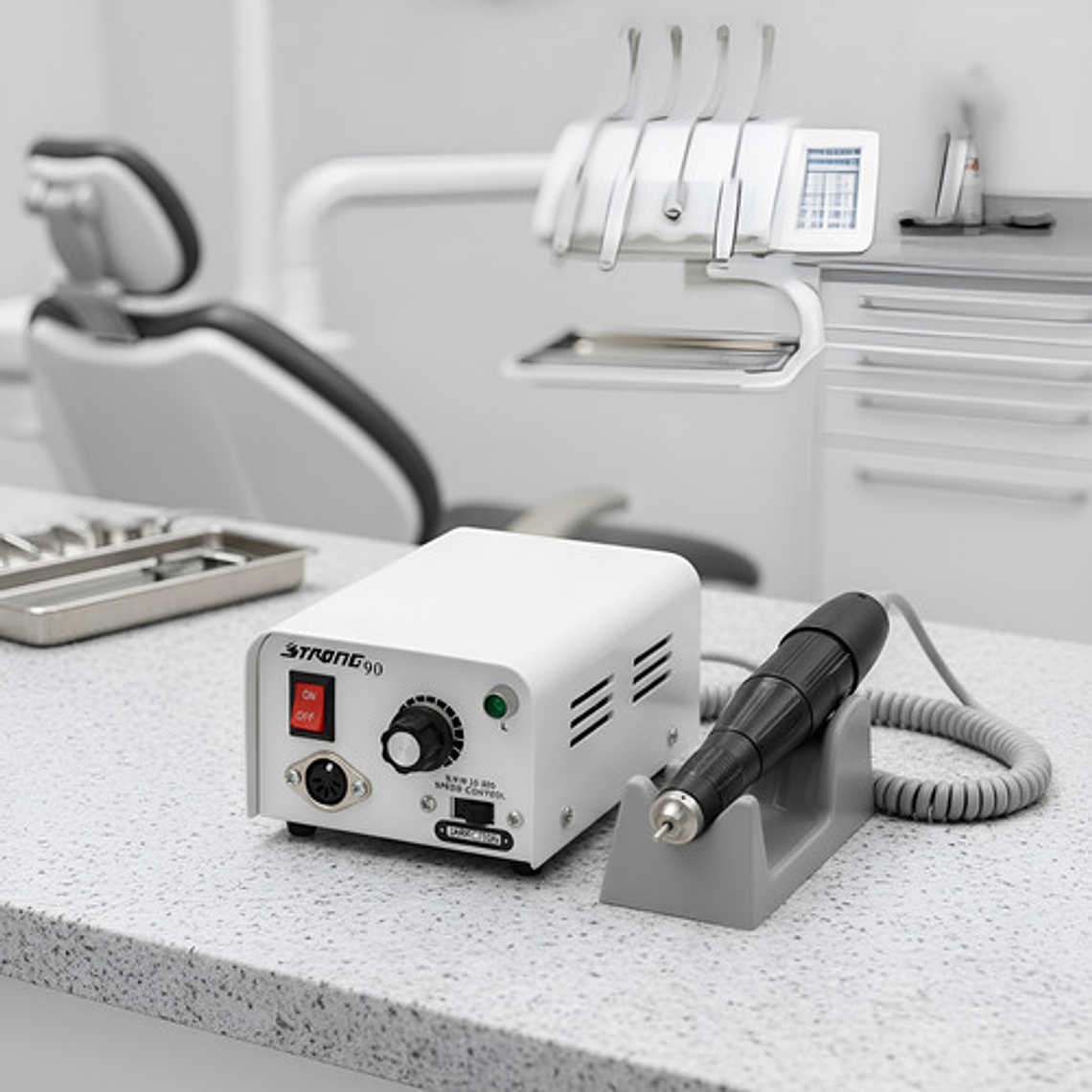 Micromotor Eléctrico Salida Dental / Podología Strong 90 4