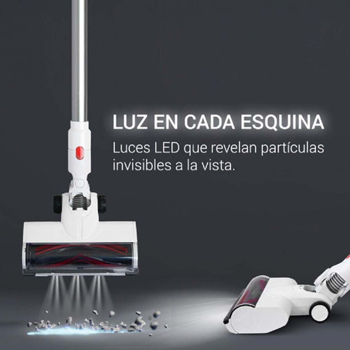 Aspiradora Inalámbrica Osoji D300 Plus 650w Color Blanco 2