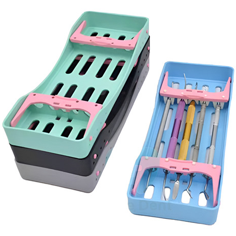 Bandeja Plastica Desinfeccion Instrumental Dental Esteriliza 1