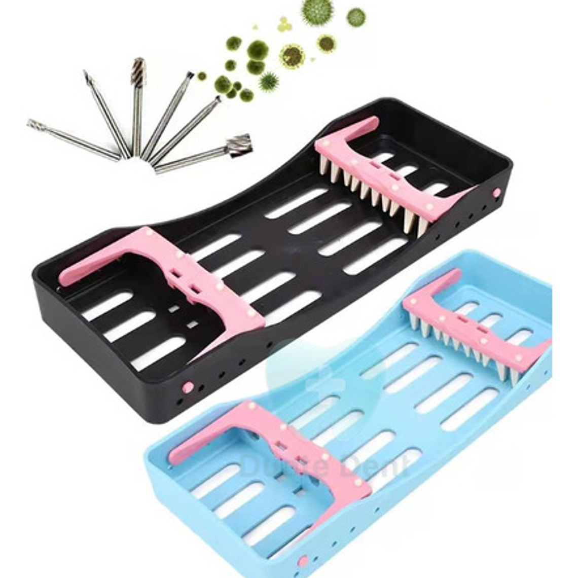 Bandeja Plastica Desinfeccion Instrumental Dental Esteriliza 10