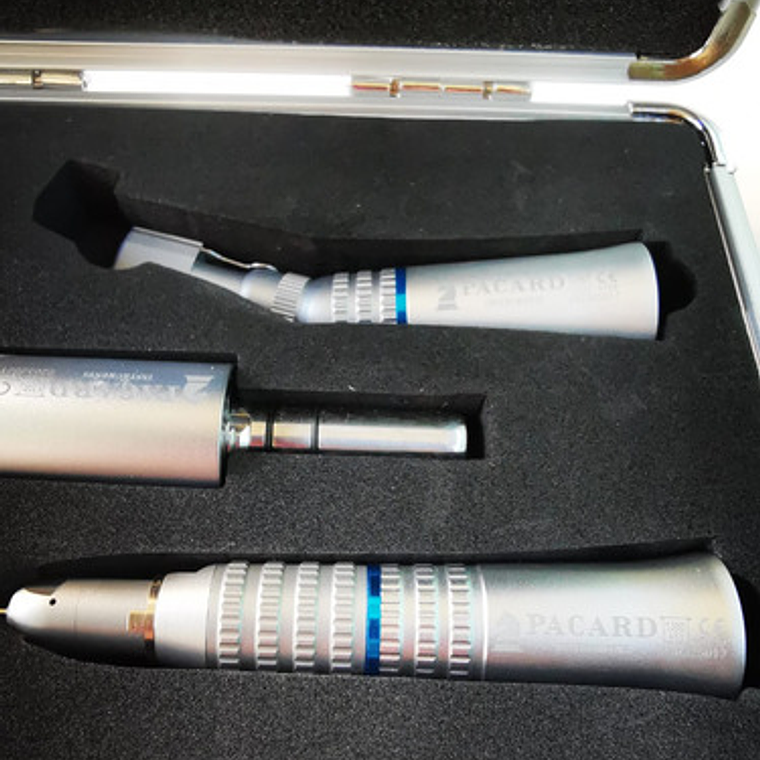 Micromotor Set Completo 4h Original Pacard En Caja Aluminio 5