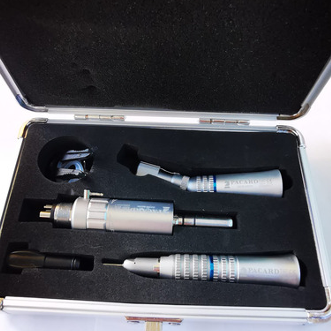 Micromotor Set Completo 4h Original Pacard En Caja Aluminio 7