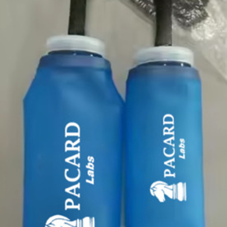 Botella De Agua Plegable Running 350cc Original Pacard 8