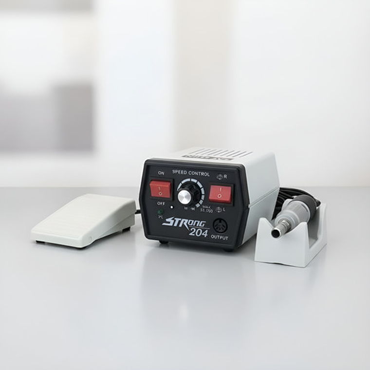 Micromotor Eléctrico Salida Dental / Podología Strong 204 E 3