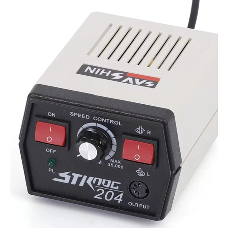 Micromotor Eléctrico Salida Dental / Podología Strong 204 E 5