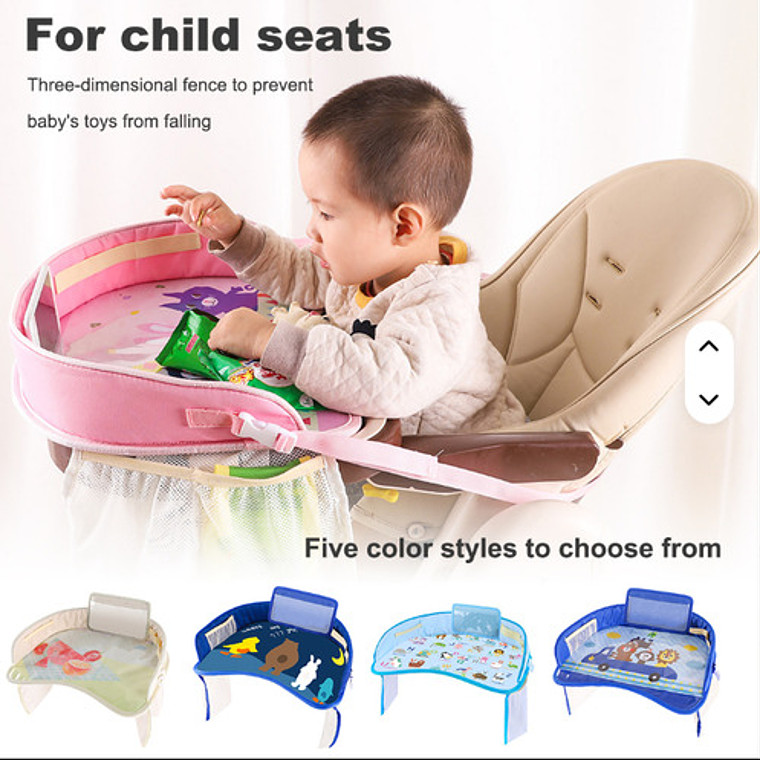 Mesa Bandeja Niños Viajes Silla Automóvil O Coche Modelos 5