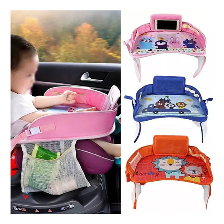 Mesa Bandeja Niños Viajes Silla Automóvil O Coche Modelos 11