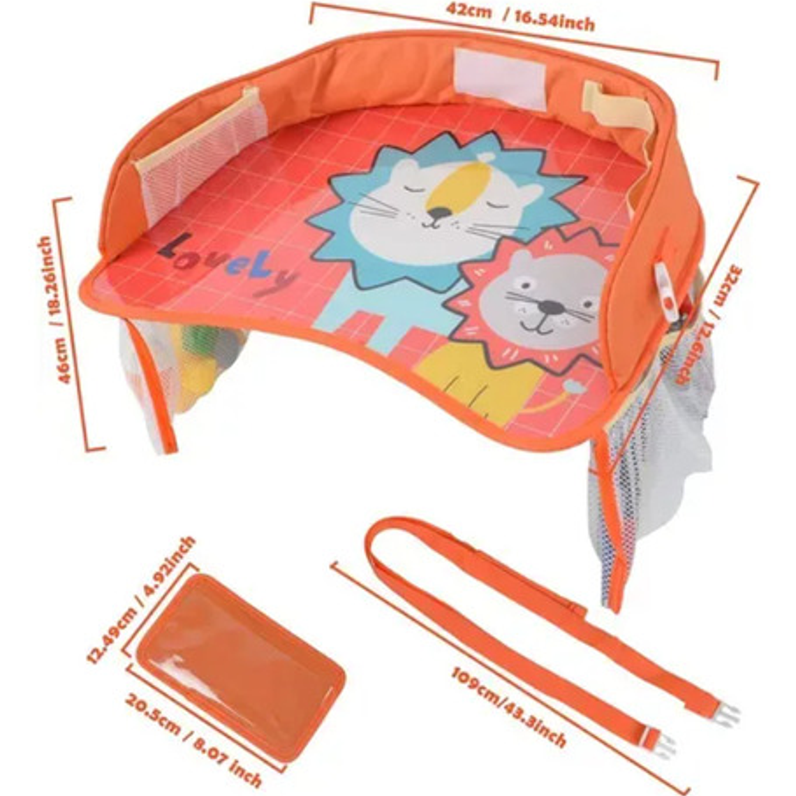 Mesa Bandeja Niños Viajes Silla Automóvil O Coche Modelos 20