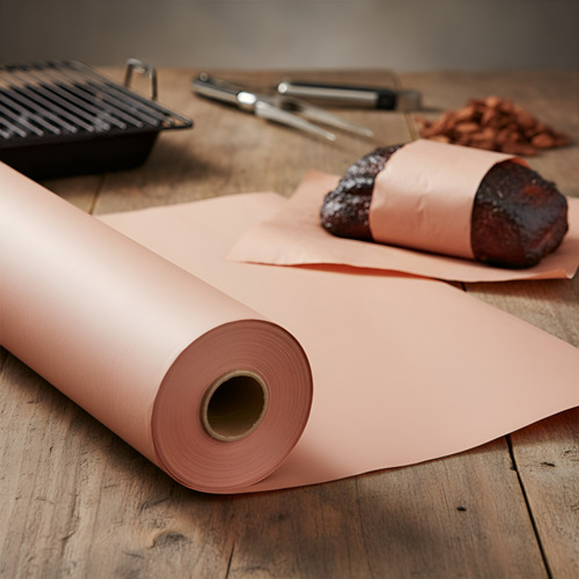 Rollo De Papel De Carnicero Para Ahumar Carne Barbacoa Dluxe 2