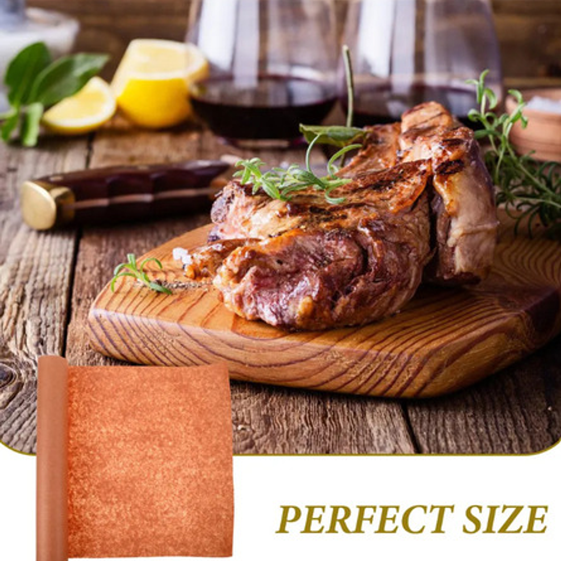 Rollo De Papel De Carnicero Para Ahumar Carne Barbacoa Dluxe 4