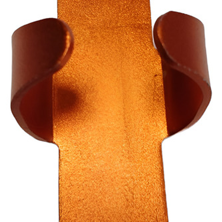 Regla Milimetrada Para Endodoncia Autoclavable Santiago Color Naranja 2