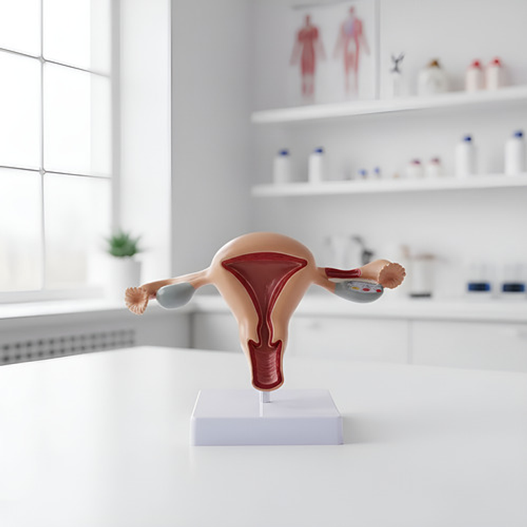 Modelo Anatómico Útero Fisiológico Realista 25cms 3