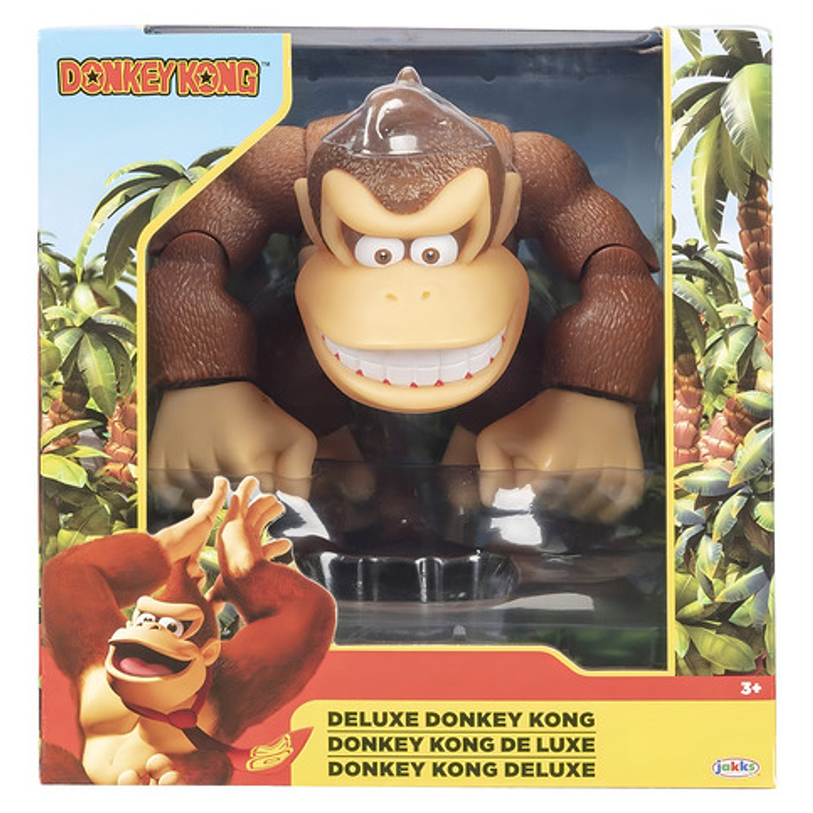 Donkey Kong Deluxe Figura Nintendo Jakks Pacific 6