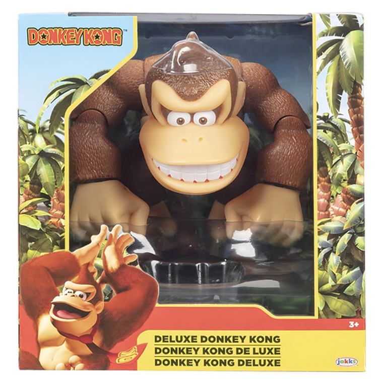 Donkey Kong Deluxe Figura Nintendo Jakks Pacific 6