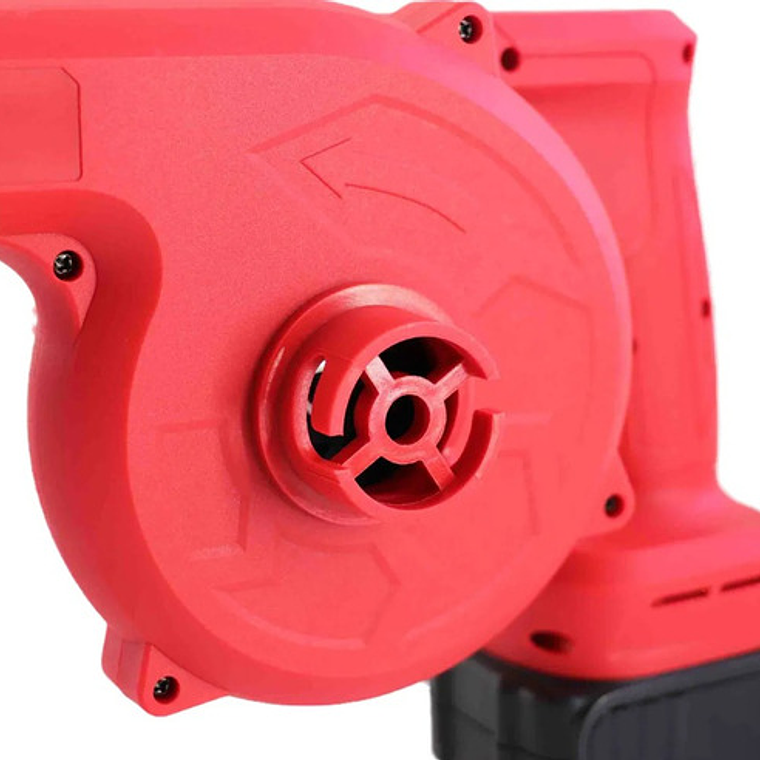 Soplador Multiuso Premium Recargable 2 Baterías Y Maletín Color Rojo 6