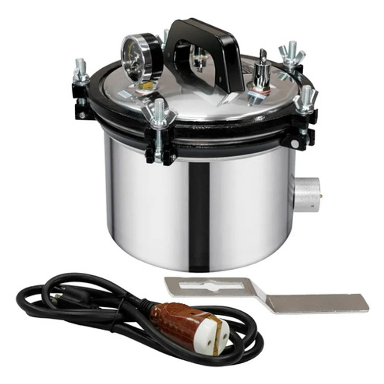 Esterilizador Autoclave Inoxidable Pacard Grado Médico 8l 3