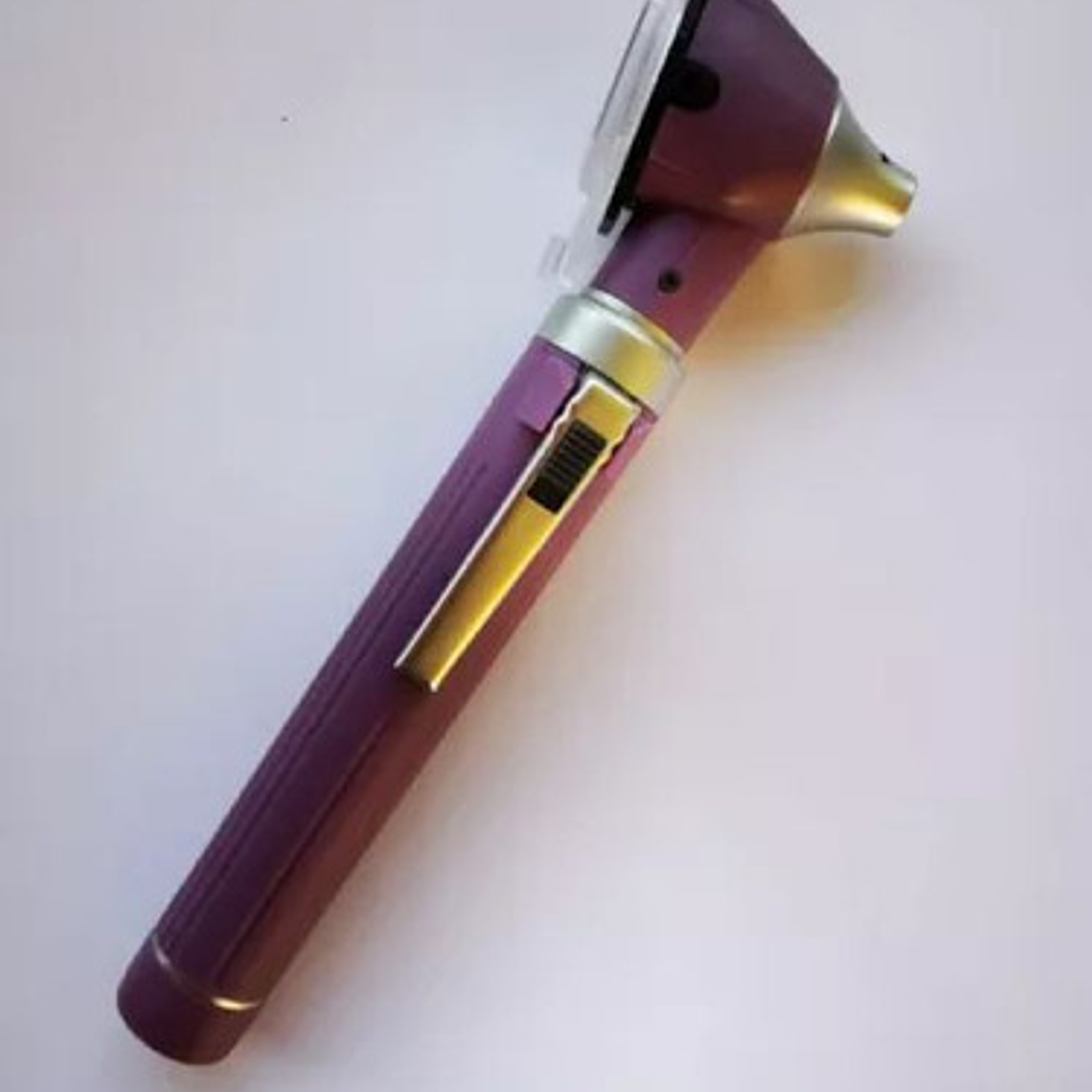 Otoscopio Led Optica +10 Conos Medico Reflejo Examen Colores Color Morado 5