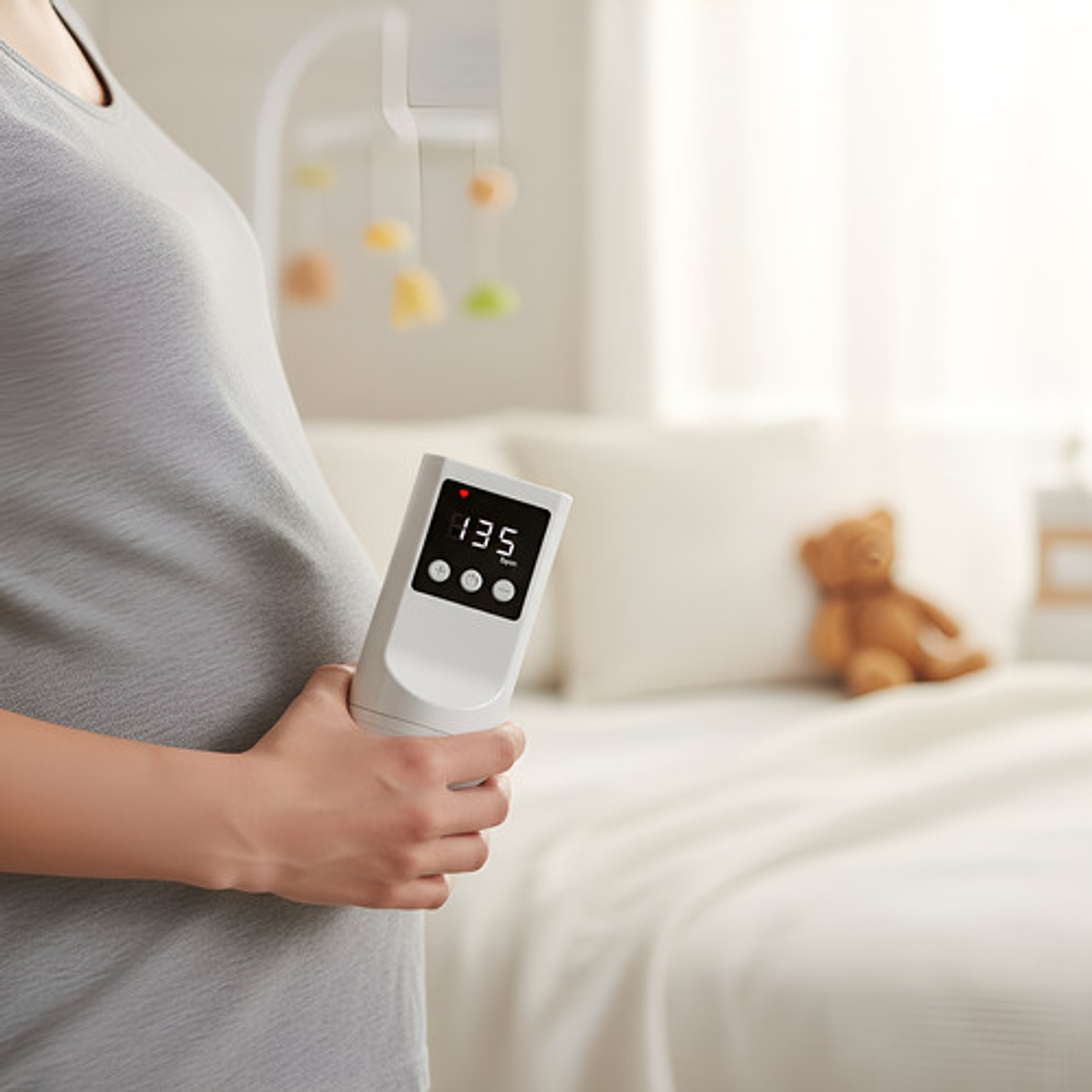 Monitor Fetal Doppler Latido Recargable Usb Agudeza Superior 3