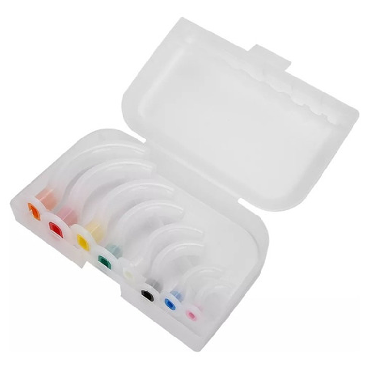 Set De Cánulas Orofaríngeas ( Mayo O Guedel) 8u En Caja Full 1