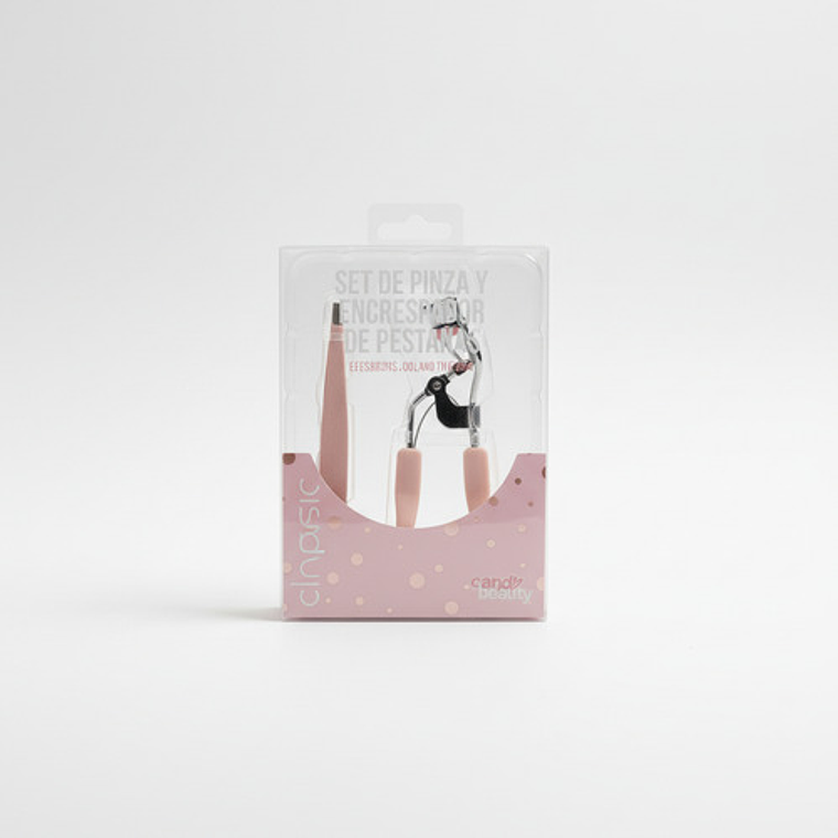 Set Pinza Y Encrespador De Pestañas Candy Beauty 5