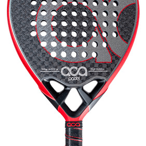 Pala De Pádel Aca Padel Palladium Ltd Color Negro Para Alto Rendimiento