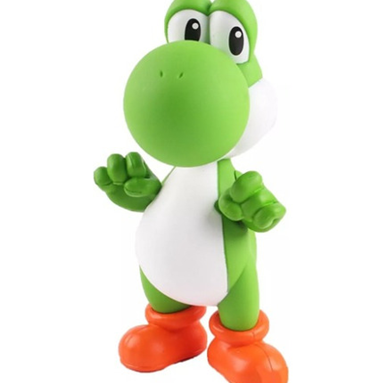 Figura De Yoshi Articulada 12cm Super Mario Bros Calidad 4