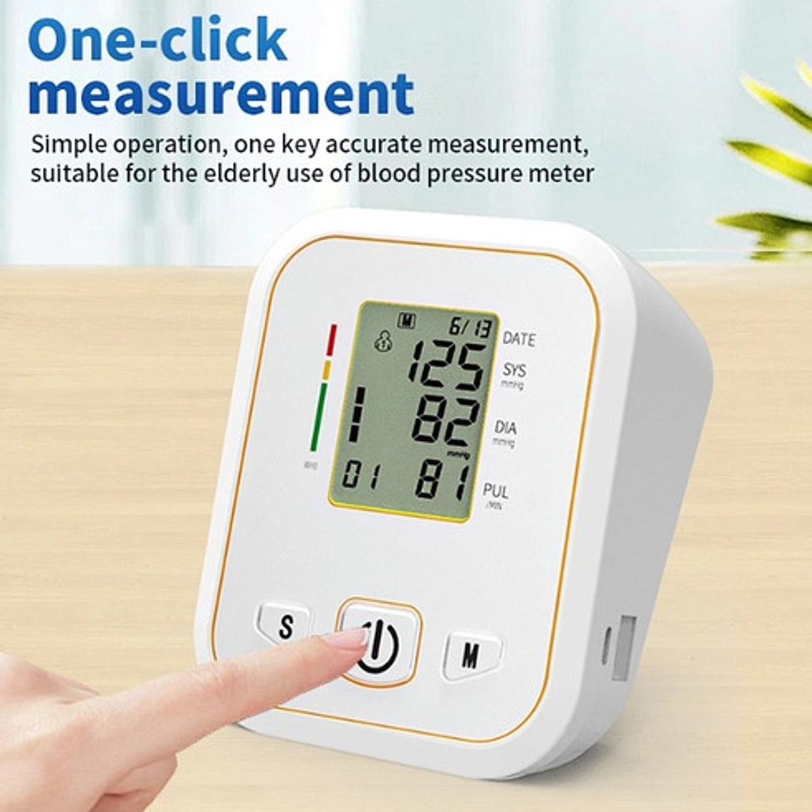 Tensiómetro Digital De Brazo Medidor Presion Arterial  Pulso 4