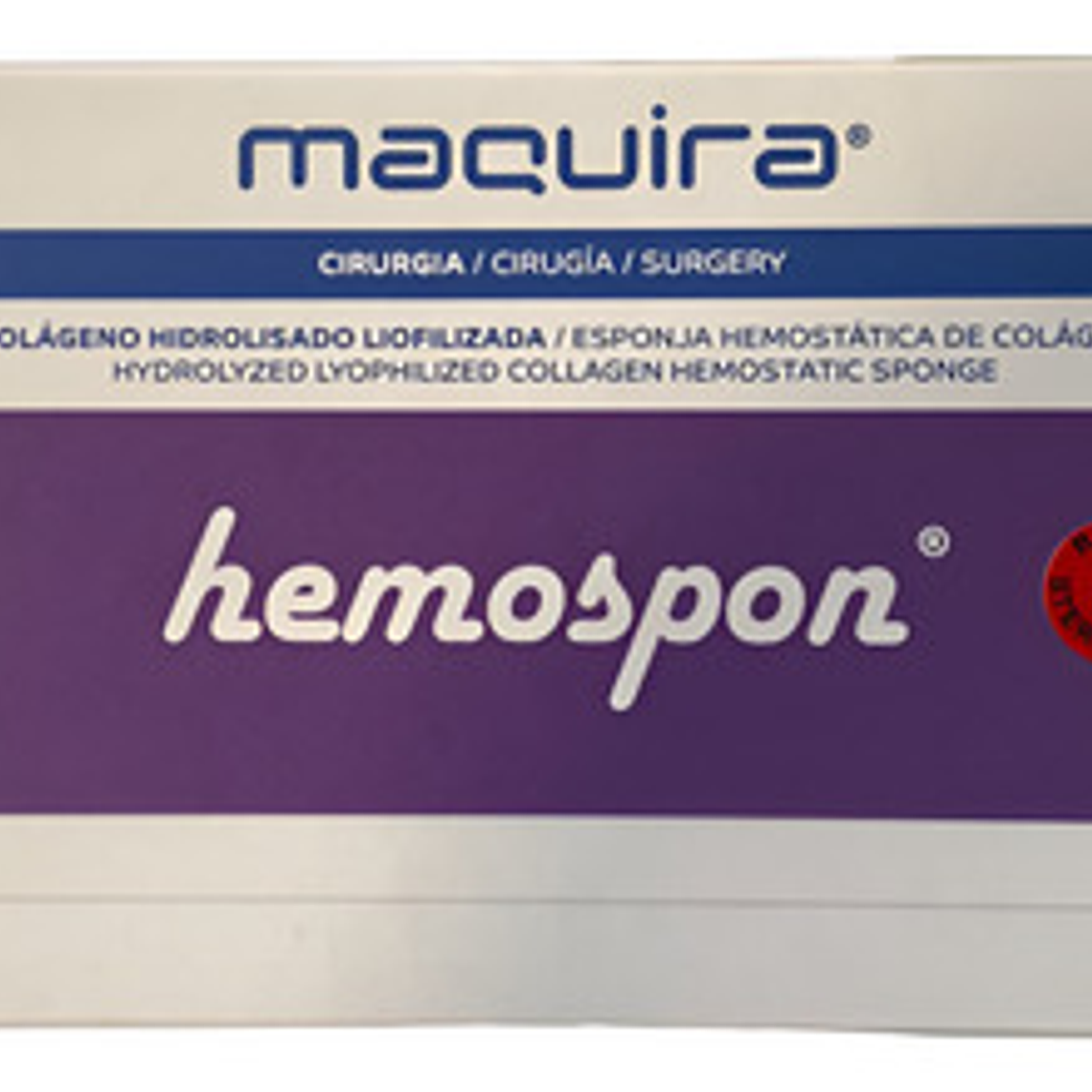 Gelitas Hemospon Dental Maquira Set 40 Unidades Calidad 1