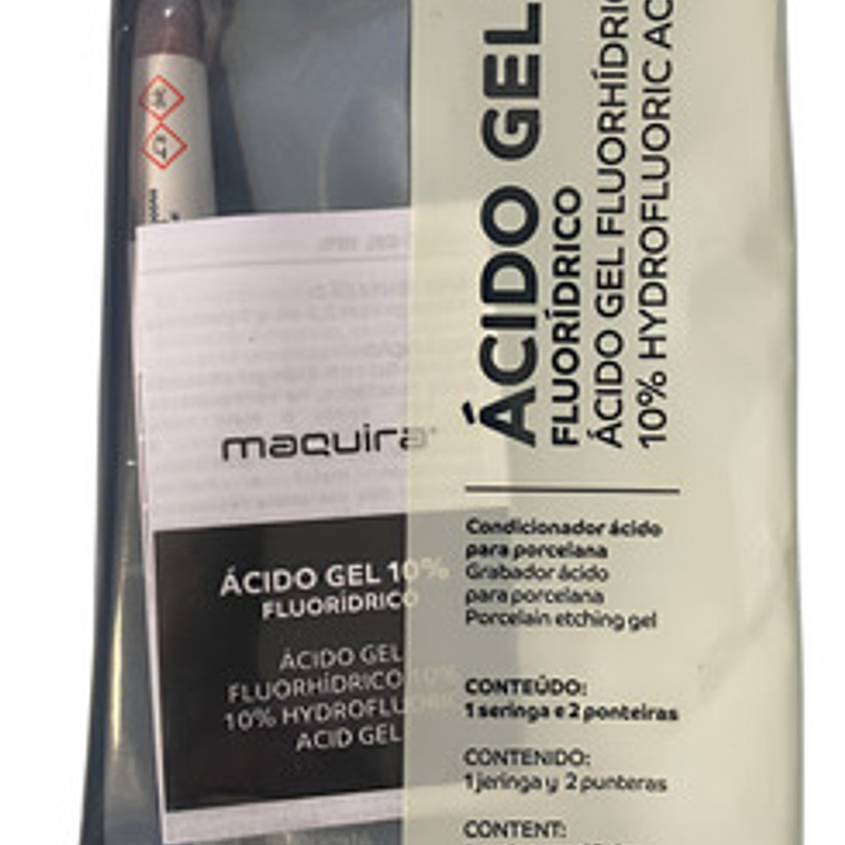 Ácido Fluorídrico Al 10% Ácido Para Cerámica Dental Maquira 2