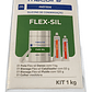 Kit Silicona Condensación Impresión Flex-sil 1kg Maquira - Miniatura 2