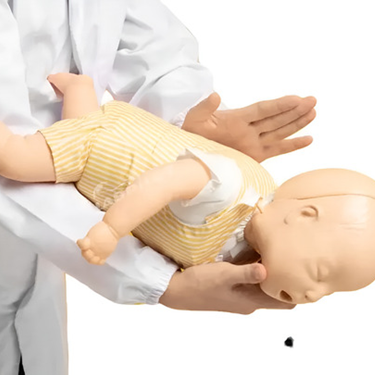 Maniquí Rcp Pediátrico Completo Ventilación Heimlich Muñeco 5