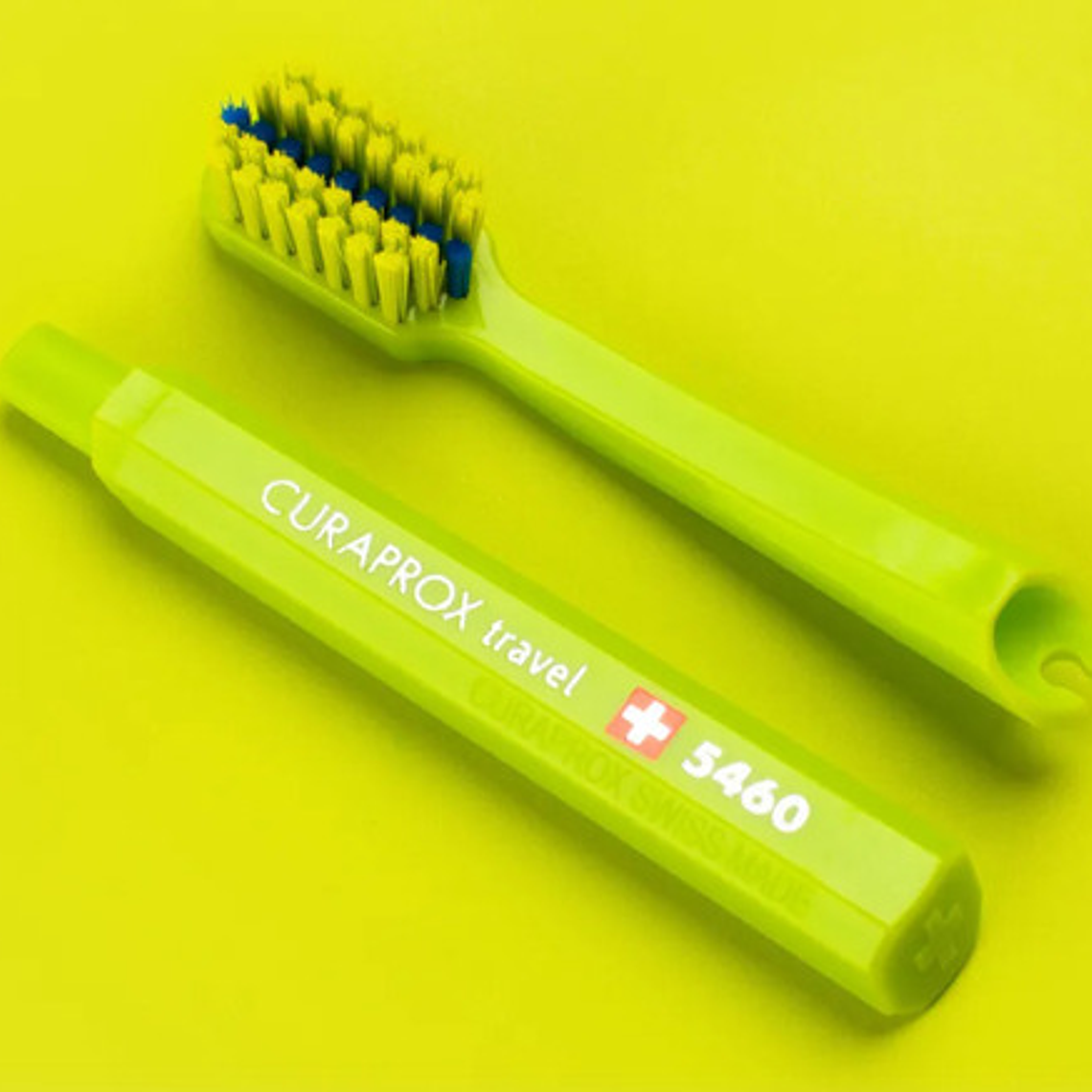 Set Dental Viaje Curaprox Ortodoncia Calidad Suiza Colores 21