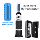 Refractometro Doble Único 0 A 32 Brix Y Sg Wort, Con Estuche - Miniatura 5