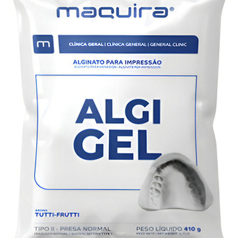 Alginato Impresión Odontología Maquira Precisión Dental Full 1