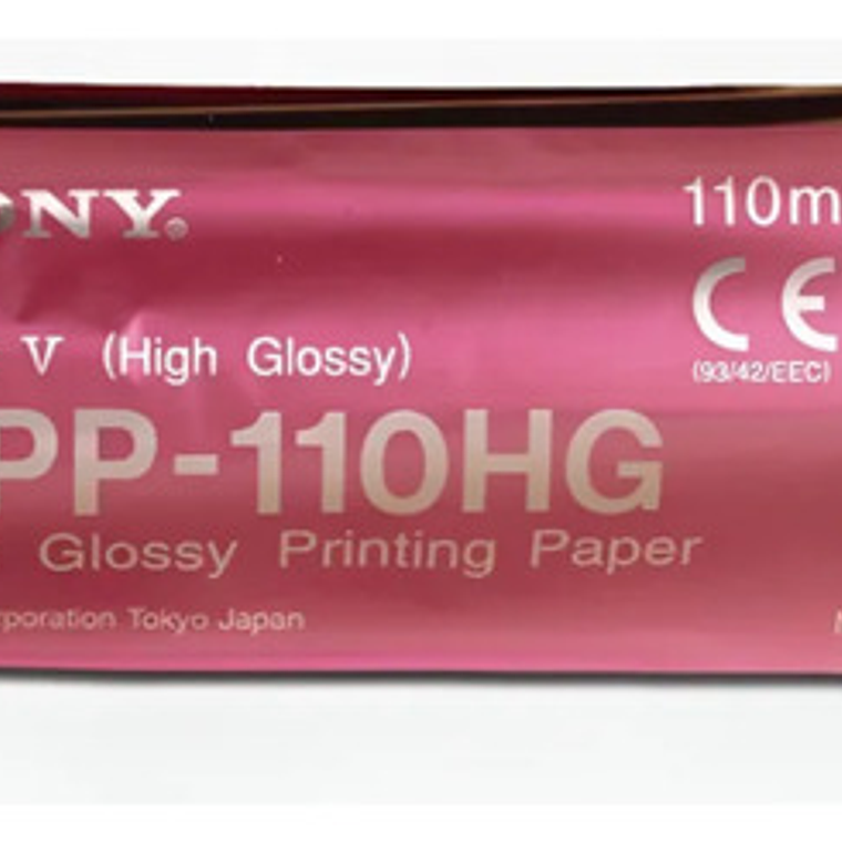Papel Térmico Upp-110hg 110mm X 18m Para Impresora Sony 4