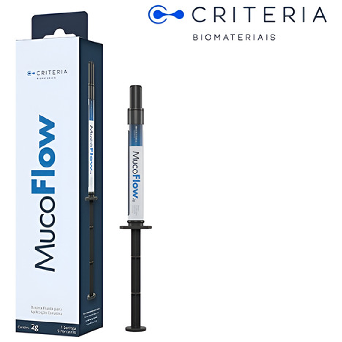 Mucoflow Bioresina Fluida Curativa Cirugía Oral Criteria 2gr 2