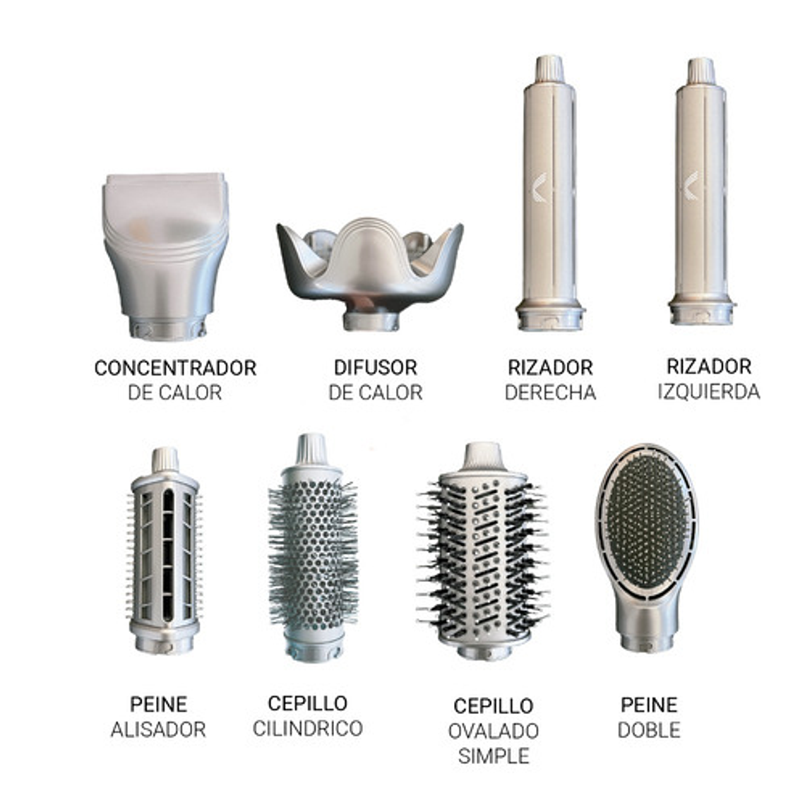 Secador Multistyler 8 En 1 M10 Gris 2