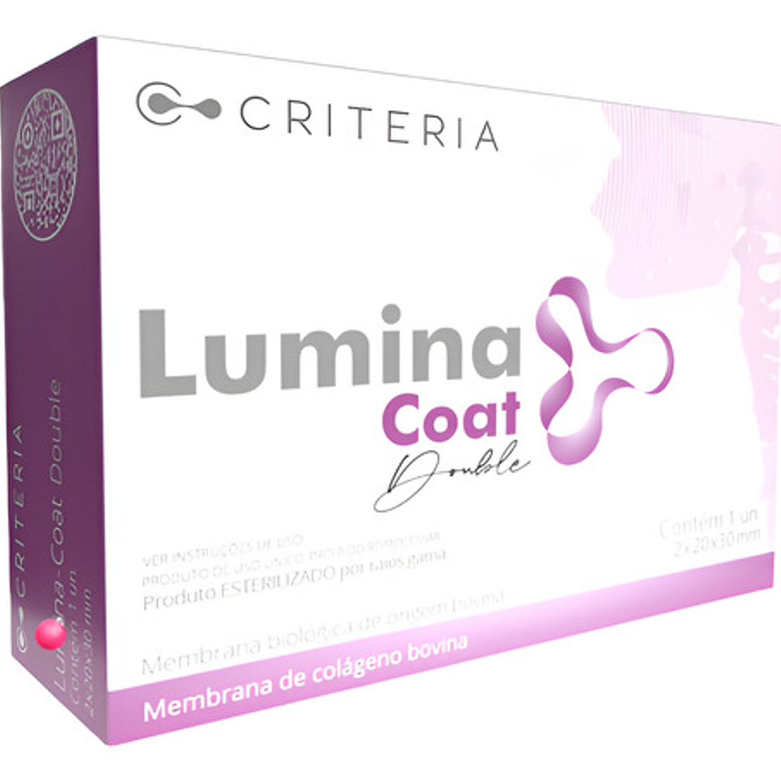 Lumina Coat Double Membrana Bovina Dental Criteria 2x20x30mm 2