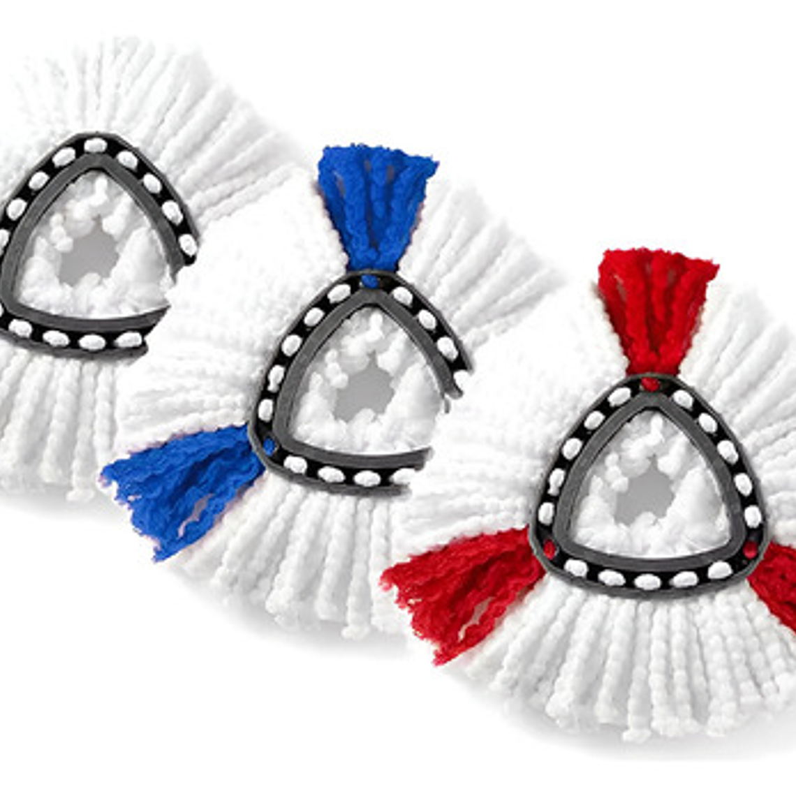 Repuesto Mopa Balde Con Pedal Easy Wring & Clean Por Unidad Color Blanco 2