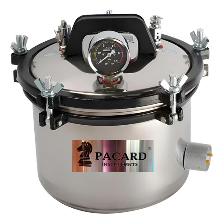 Esterilizador Autoclave Inoxidable Pacard Grado Médico 8l 1