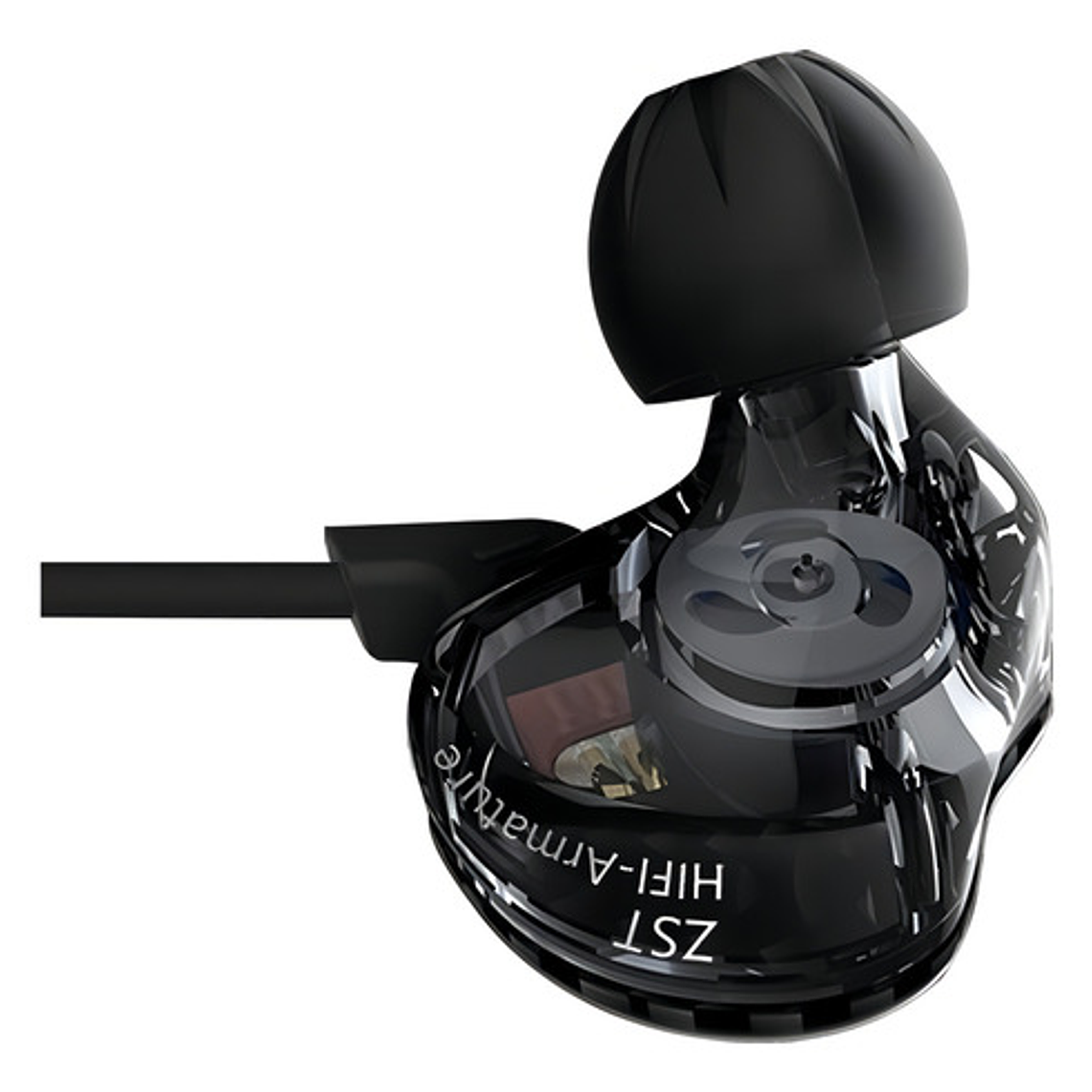 Auriculares In-ear Kz Zst With Mic Color Negro 3