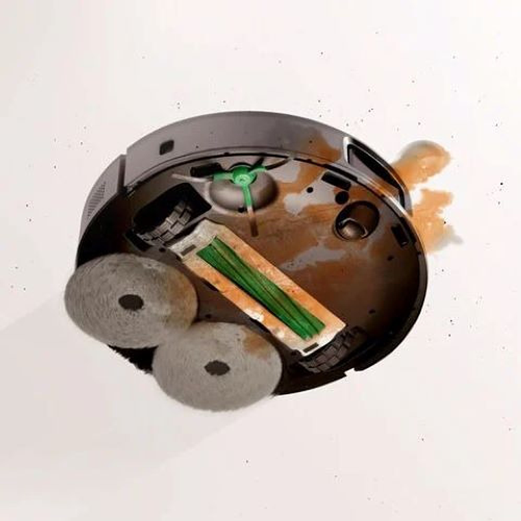 Roomba Combo 505 Plus Base Autolavado 70 Veces Potencia Voz Negro 6