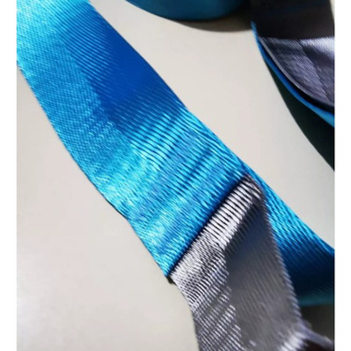 Banda Resistencia Rígida Firme Niveles Pilates Yoga Fuerza Color Azul 3